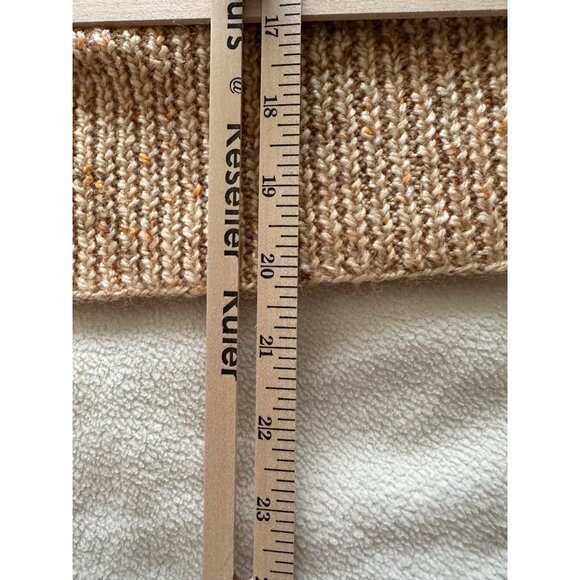 Vintage Sorrel Pattern Hand Knit Butterscotch Women's SZ Medium - Picture 7 of 9